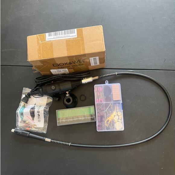 Rotary Tool Kit Variable Speed Flex Shaft Accessories Power Die Grinder Set - Picture 5 of 6